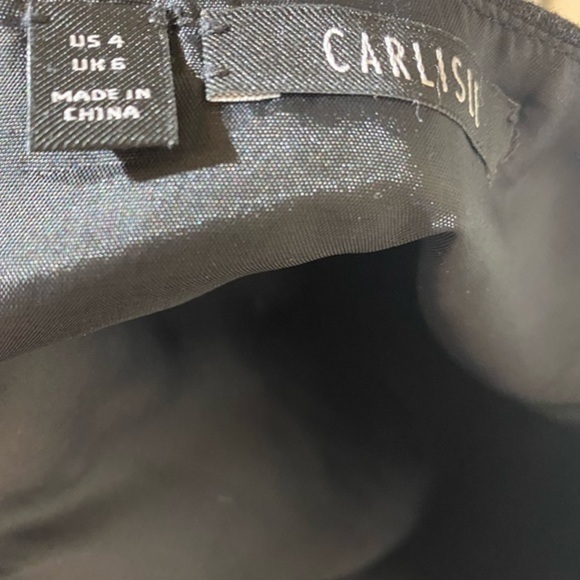 Carlisle Tweed Houndstooth Pencil Skirt 4 - Picture 3 of 4